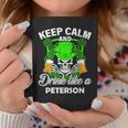 Keep Calm And Drink Like A Peterson St Patricks Day Lucky Coffee Mug Unique Gifts