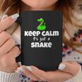 Keep Calm It's Just A Snake Herpetologist Costume Coffee Mug Unique Gifts