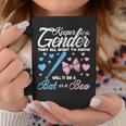 Keeper Of The Gender Bat Or Bow Gender Reveal For Coffee Mug Unique Gifts