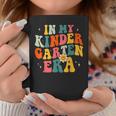 In My Kindergarten Teacher Era Kinder Groovy Retro Coffee Mug Funny Gifts