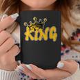 King Crown Gold Graffiti Coffee Mug Unique Gifts