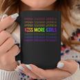 Kiss More Girls Lesbian Pride Lgbt Month Coffee Mug Unique Gifts