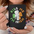 Kiss Me I'm Irish Saint Patrick Day Coffee Mug Personalized Gifts