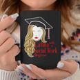 Latina With A Social Work Degree Msw Masters Graduation Coffee Mug Unique Gifts