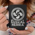 Lauburu Estilo Tribal Ligeramente Desgastado Taza de café Regalos divertidos