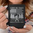 Leave No Trace America National Parks No Trace Bigfoot Coffee Mug Funny Gifts