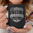 The Legend Has Retired 2023 Retirement Vintage Retro Coffee Mug Unique Gifts