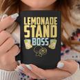 Lemonade Stand Boss Lemon Juice Ceo Lemonade Stand Boss Coffee Mug Unique Gifts