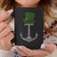 Leprechaun Anchor Shamrocks Cruise Squad St Patrick's Day Coffee Mug Unique Gifts