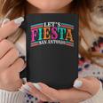 Let's Fiesta San Antonio Retro Cinco De Mayo Fiesta Sucia Coffee Mug Unique Gifts