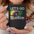 Let's Go Brandon Conservative Anti Liberal Us Tie Dye Flag Coffee Mug Unique Gifts