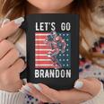 Let's Go Brandon Football Player Us Flag Idea 80S Coffee Mug Unique Gifts
