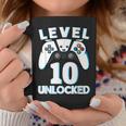 Level 10 Unlocked 10Th Birthday Gaming Gamer Boys Coffee Mug Unique Gifts