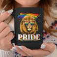 Lgbt Lion Gay Pride Lgbtq Rainbow Flag Sunglasses Coffee Mug Unique Gifts