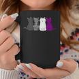 Lgbt Pride Cat Animal Ace Flag Asexuality Demisexual Asexual Coffee Mug Unique Gifts