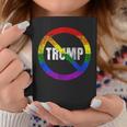 Lgbtq No Trump Anti Trump Rainbow Flag Gay Pride Coffee Mug Unique Gifts