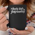 Libby Wishes Fuck The Patriarchy Vintage Feminist Women Coffee Mug Unique Gifts