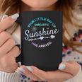 Your Little Ray Of Sarcastic Sunshine Has Arrived Sarcastic Coffee Mug Unique Gifts