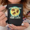 Live Everyday Like It's Your Last Summer June Bug Coffee Mug Unique Gifts
