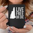 Live Free Or Die Nh Motto New Hampshire Map Coffee Mug Unique Gifts