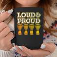 “Loud & Proud” A Djembe Joke For African Drumming Coffee Mug Unique Gifts