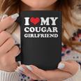I Love My Cougar Girlfriend Valentin Day For Girlfriend Coffee Mug Unique Gifts