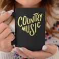 I Love Country Music Boho Music Lovers For Men Coffee Mug Unique Gifts