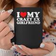 I Love My Crazy Ex Girlfriend I Heart My Crazy Ex Gf Coffee Mug Funny Gifts