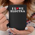 I Love Electra Matching Girlfriend & Boyfriend Electra Name Coffee Mug Unique Gifts