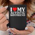 I Love My Hot Autistic Boyfriend I Heart My Autistic Bf Coffee Mug Unique Gifts