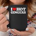 I Love Hot Gingers I Heart Hot Redheads Red Heads Coffee Mug Unique Gifts