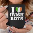 I Love Irish Boys St Patrick Day Coffee Mug Unique Gifts