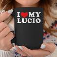 I Love My Lucio I Love My Lucio Tassen Lustige Geschenke