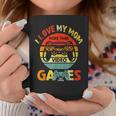 I Love My Mom More Than Video Games Gamer Valentines Day Coffee Mug Unique Gifts