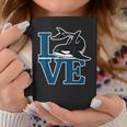 Love Camisa Orca Whale Para Niñas Cute Killer Whale Taza de café Regalos divertidos