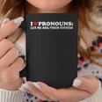 I Love Pronouns Let Me She Them Titties Retro Coffee Mug Unique Gifts