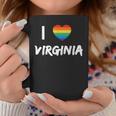 I Love Virginia Gay Pride Lbgt Coffee Mug Unique Gifts