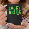 Lucky Bride Groom Couples Matching Wedding St Patrick's Day Coffee Mug Funny Gifts