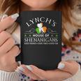Lynch House Of Shenanigans Irish Family Name Coffee Mug Funny Gifts