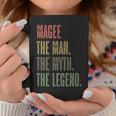Magee The Man The Myth The Legend Boys Name Coffee Mug Personalized Gifts