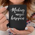 Making Magic Happen Summer Street Printed Coffee Mug Unique Gifts