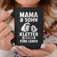 Mama & Sohn Kletterpartner Klettern Tassen Lustige Geschenke