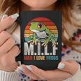 Man I Love Frogs Red Eye Leaf Frog Tassen Lustige Geschenke