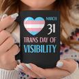 March 31 Trans Day Of Visibility Awareness Transgender Ally Coffee Mug Unique Gifts