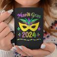 Mardi Gras 2024 Costume With Mask Coffee Mug Unique Gifts
