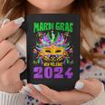 Mardi Gras New Orleans 2024 Jester Mask Matching Group Women Coffee Mug Funny Gifts