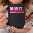 Marti Name Personalized Retro Vintage 80S 90S Birthday Coffee Mug Funny Gifts