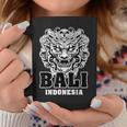 Máscara Barong Cultura Balinesa Bali Indonesia Taza de café Regalos divertidos