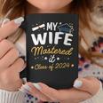 Masters Graduation My Wife Mastered It Class Of 2024 Coffee Mug Funny Gifts