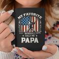 Mein Lieblings-Baseballspieler Nennt Mich Papa American Flag Dad Kapuzenjacke Tassen Lustige Geschenke